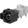 Coaxial Connector (RF) Assemblies - 1734-2286550-1TR-ND - DigiKey