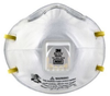 3M 8210V White Standard N95 Pleated Particulate Respirator - 051131-49711 - 051131-49711 - R. S. Hughes Company, Inc.