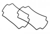 Small Enclosures - Industrial Enclosures - Accessories - 1554FGASKET - Hammond Manufacturing Company Inc.