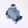 Standard, Rectangular Hood, size 77.27, Double Latch, Top .75-NPT cable entry - CAVT-16.5X - Mencom Corporation