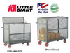 ALL-WELDED MOBILE SECURITY BOX TRUCKS -- HSB-2448-6PY - Image