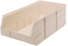 Stackable Shelf Bin, Ivory; Bin Colour Quantum Storage - 44AC7605 - Newark, An Avnet Company