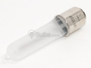 250 Watt, 120 Volt T4 Frosted Halogen DC Bayonet Bulb -- B613252 - Image