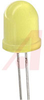 LED; Yellow;350mcd;0.394In.;150mA;2V;60deg;595nm;Dome;5V;-40degC;260de - 70127663 - Allied Electronics, Inc.