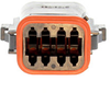 Rectangular Connectors, Heavy Duty - DT Series - DT06-08SB-CE06 - LADD Distribution