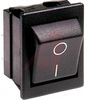 SWITCH,ROCKER, HIGH INRUSH;DPST;ON-OFF,20A,250VAC;0.25 IN. QC;ACTUATOR,BLACK - 70065600 - Allied Electronics, Inc.