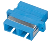 Fiber Optic Coupling, SC-SC, Rectangular Mounting, Single-Mode, Duplex, Ceramic Sleeve, Plastic Flange - FOT120 - Visual Sound, Inc.