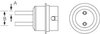 Weller DR05 Hot Gas Nozzle 0058736883 - Round Dual Hot Gas Nozzle - Round Dual Tip - 0.098 (Dia.) in Tip Width - 037103-10428 - R. S. Hughes Company, Inc.