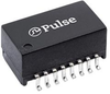 Xfmr, 10/100 Base-Tx, 1Port, Smd Rohs Compliant Pulse Electronics - 85AJ2905 - Newark, An Avnet Company