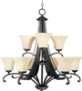 Mid. Chandeliers-Glass Up - 6598 - Light Center (The)