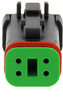 Rectangular Connectors, Heavy Duty - DT Series - DT06-4S-CP01 - LADD Distribution