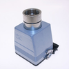 Standard, Rectangular Hood, size 77.62, Single Latch with gasket, Top 1.25-NPT cable entry - CHVT-32.7LG - Mencom Corporation