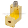 Zero Biased Waveguide Detector WR-28 to SMA Female and Negative Video Out From 26.5 GHz to 40 GHz Ka Band, UG-599/U Square Cover Flange - FMMT3005 - Fairview Microwave Inc.