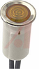 Indicator,Pnl-Mnt;Light;Amber;Neon;1/2 in.;125 V;Nickel;1/3 W;Brass;20 AWG - 70214002 - Allied Electronics, Inc.