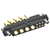 6+4 Pos. Female 24-28 AWG+12 AWG Cable Conn. Kit, Jackscrews - M80-4C10605F2-04-325-00-000 - Harwin Plc