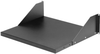 Adjustable Open Rack Shelf, 3U, Steel, Black; Rack U Height Bud Industries - 06M4793 - Newark, An Avnet Company