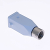 Plastic, Rectangular Hood, size 21.21, 2 Pegs, Top .375-NPT cable entry - CKT-03.3V - Mencom Corporation