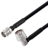 Low PIM 2.2-5 Female to RA 4.3-10 Male Cable 1/4 inch Superflexible Coax in 50 CM - FMCA2368-50CM - Fairview Microwave Inc.