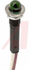 Indicator,Pnl-Mnt; Mnt,Green LED,Oil Tight,12 V,0.38
