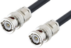 BNC Male to BNC Male Cable 36 Inch Length Using LMR-240 Coax - PE3W01041-36 - Pasternack