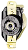 Conn, Mains Rcpt, 20A, 277V, Black; Connector Type Hubbell Wiring Devices - 50F5630 - Newark, An Avnet Company