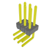 Headers, Male Pins - 612-TSW-103-25-G-D-RA-ND - DigiKey