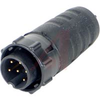 CORD CONNECTOR, MALE, WEATHERTIGHT, #20CONTACTS, 6 PIN - 70214355 - Allied Electronics, Inc.