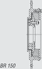Kuesel Universal Joint Shaft Coupling -- BR 150 - Image