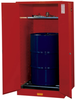 Justrite Sure-Grip EX 55 gal Red Hazardous Material Storage Cabinet - 34 in Width - 65 in Height - Floor Standing - 697841-11466 - 697841-11466 - R. S. Hughes Company, Inc.