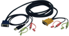 VGA/USB/Audio Combo Cable Kit for KVM Switch B006-VUA4-K-R, 10-ft. -- P756-010