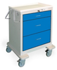 3 Drawer Short Steel Anesthesia Cart -- USGKU-499-ELB - Image