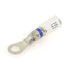 Crystal Clear Heat Shrink Ring Connector 31929, 16-14 Ga., #10 Stud, Blue Stripe - 31929 - Waytek, Inc.
