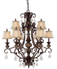 3529CB-440-CR Large Chandeliers-Candle - 617738 - Capital Lighting, Inc.