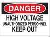 Admittance Sign - 40669 - Brady Corporation