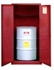 Justrite Sure-Grip EX 55 gal Red Hazardous Material Storage Cabinet - 34 in Width - 65 in Height - Floor Standing - 697841-11454 - 697841-11454 - R. S. Hughes Company, Inc.