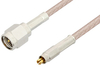 SMA Male to MC-Card Plug Cable 24 Inch Length Using RG316 Coax, RoHS - PE36108LF-24 - Pasternack