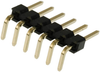 Connector, Header, 6Pos, 1Row, 2.54Mm; Pitch Spacing Harwin - 65AC6161 - Newark, An Avnet Company
