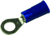 Terminal, Ring Tongue, #10, 14Awg, Blue; Stud Size - Metric 3M - 81H1250 - Newark, An Avnet Company