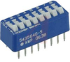 Switch, DIP, 8 Position, Rocker, SPST - 70156004 - Allied Electronics, Inc.