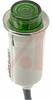 Indicator,Pnl-Mnt;Light;Green;Incandescent;1/2 in.;28 V;0.04 A;Nickel;Brass - 70214059 - Allied Electronics, Inc.
