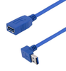 Usb 3.0 Female To Male Type A Right Angle Down Exit 0.75M Rohs Compliant L-Com - 07AH3320 - Newark, An Avnet Company