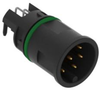 Sensor Conn, M12, R/a Plug, 8Pos, Tht; Product Range Erni - Te Connectivity - 50AK8282 - Newark, An Avnet Company