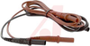 Test Lead;Banana Plug Sheathed;Straightto Straight;Length 48