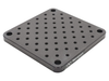 Optical Breadboard Plate, Solid Aluminum, 150 x 150 mm, M6, Double Density -- M-SA2-06x06-D - Image