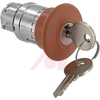 Switch, 22mm, 40 MM E-STOP OPERATOR, UNLIT, KEY RELEASE, RED, TRIGGER ACTION - 70006985 - Allied Electronics, Inc.