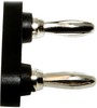 Banana Plug Shorting Bar, 15A, Black; Gender Mueller Electric - 17AH8694 - Newark, An Avnet Company