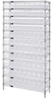 Open Wire Shelving, 12Shelves, 88Bin/clr; Shelving Unit Type Quantum Storage - 42AC7012 - Newark, An Avnet Company