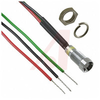 INDICATOR, LED PANEL MOUNT, 6MM MOUNTING HOLE, 2V, RED/GREEN - 70081876 - Allied Electronics, Inc.