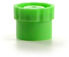 Fisnar QuantX™ 8001038 Syringe Barrel Flat-Base Tip Cap Green -- 8001038-50