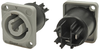 Power Out Conn, Rcpt, 20A, Panel; Product Range Cliff Electronic Components - 85AC1797 - Newark, An Avnet Company